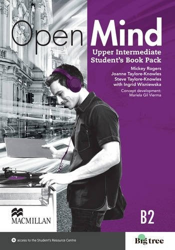 Front Cover Of Open Mind Upper-Int Sb Pk