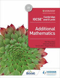 Front Cover Of Cam/Ie And O Level Additional Mathematics Sb