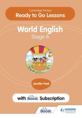Front Cover Of Cam Prim Ready To Go Lessons For World Eng 6