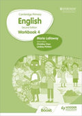 Front Cover Of Cambridge Primary English Workbook 4