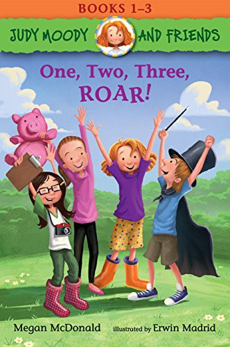 Front Cover Of Judy Moody & Friends:1, 2, 3 Roar Bind-U