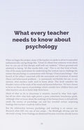 Front Cover Of What Every Teacher Needs To Know About Psychology