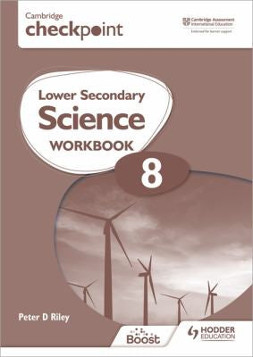Front Cover Of Hodder Checkpoint Lower Secondary Stage 8 Science Workbook