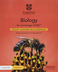 Front Cover Of Cambridge Biology for Cambridge IGCSE��� English Language Skills Workbook with Digital Access (2 