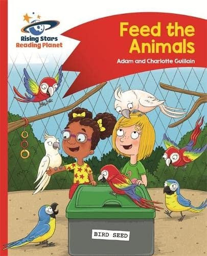 Front Cover Of Feed The Animals - Red B: Comet Street Kids