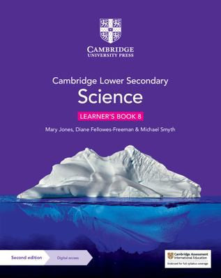 Front Cover Of Cambridge Lower Secondary Science Learner's Book 8 with Digital Access (1 Year)