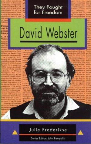 Front Cover Of David Webster (They Fought for Freedom Series)