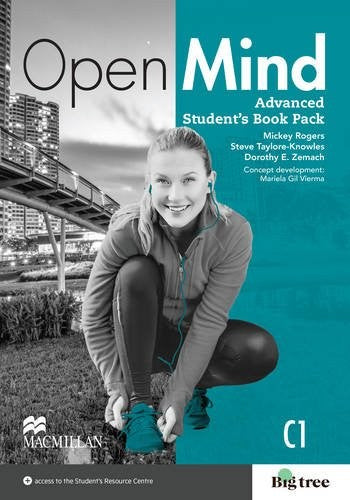 Front Cover Of Open Mind Advanced Sb Pk