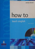 Front Cover Of How to Teach English Book & DVD Pack New Edition
