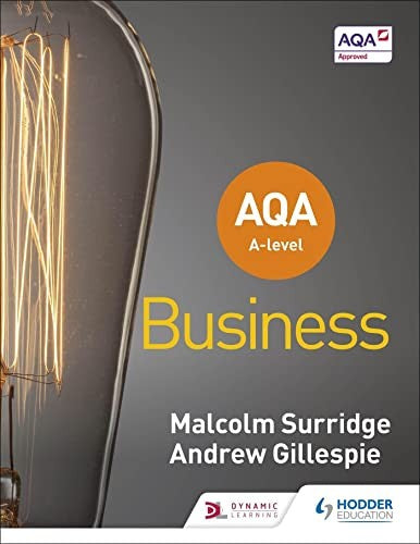 Front Cover Of Aqa A-Level Business