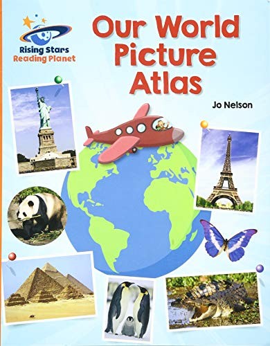 Front Cover Of Our World Picture Atlas - Orange: Galaxy