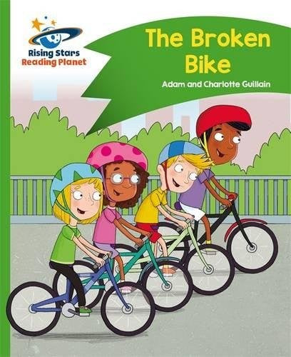 Front Cover Of The Broken Bike - Green: Comet Street Kids