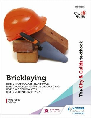 Front Cover Of Bricklaying For Levels 2 And 3