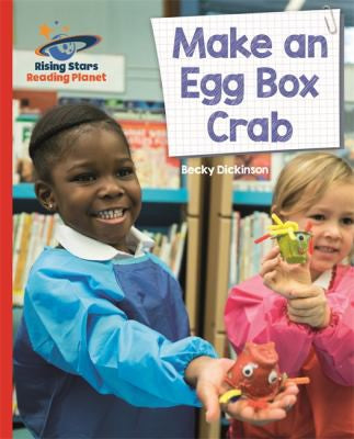 Front Cover Of Make An Egg Box Crab - Red B