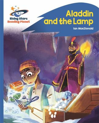Front Cover Of Aladdin And The Lamp - Blue