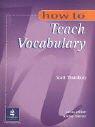 Front Cover Of How to Teach Vocabulary