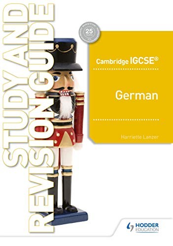 Front Cover Of Cam/Ie German Study And Revision Guide