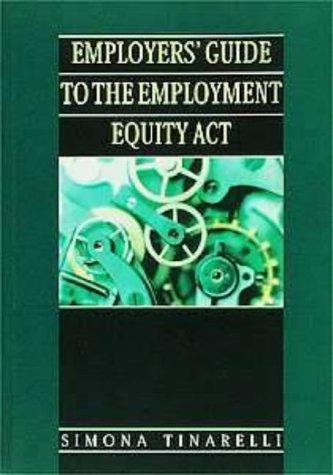 Employers' guide to the Employment Equity Act