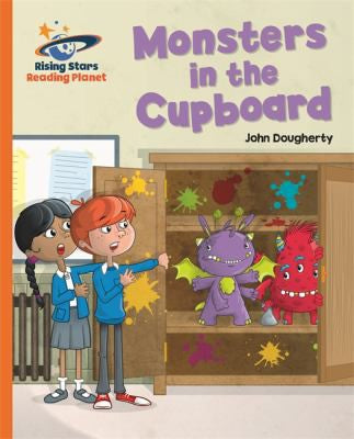 Front Cover Of Monsters In The Cupboard - Orange: Galaxy