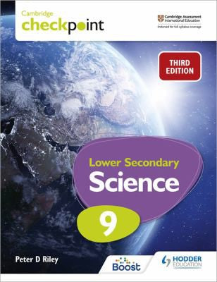 Front Cover Of Hodder Checkpoint Lower Secondary Stage 9 Science Student���