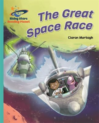 Front Cover Of Rp The Great Space Race - Turquoise: Galaxy