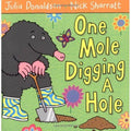 Front Cover Of One Mole Digging A Hole