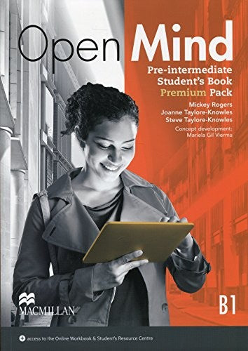 Front Cover Of Open Mind Pre-Int Sb Pk Prem
