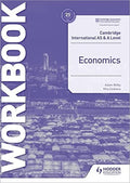 Front Cover Of Hodder Cambridge AS and A Level Economics Workbook