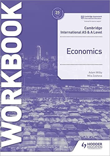 Front Cover Of Hodder Cambridge AS and A Level Economics Workbook