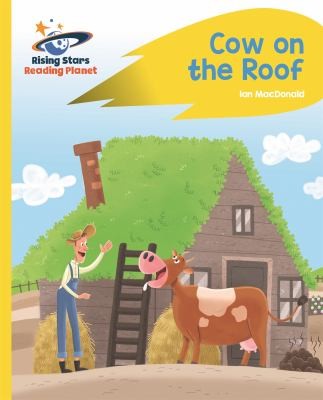 Front Cover Of Cow On The Roof - Yellow